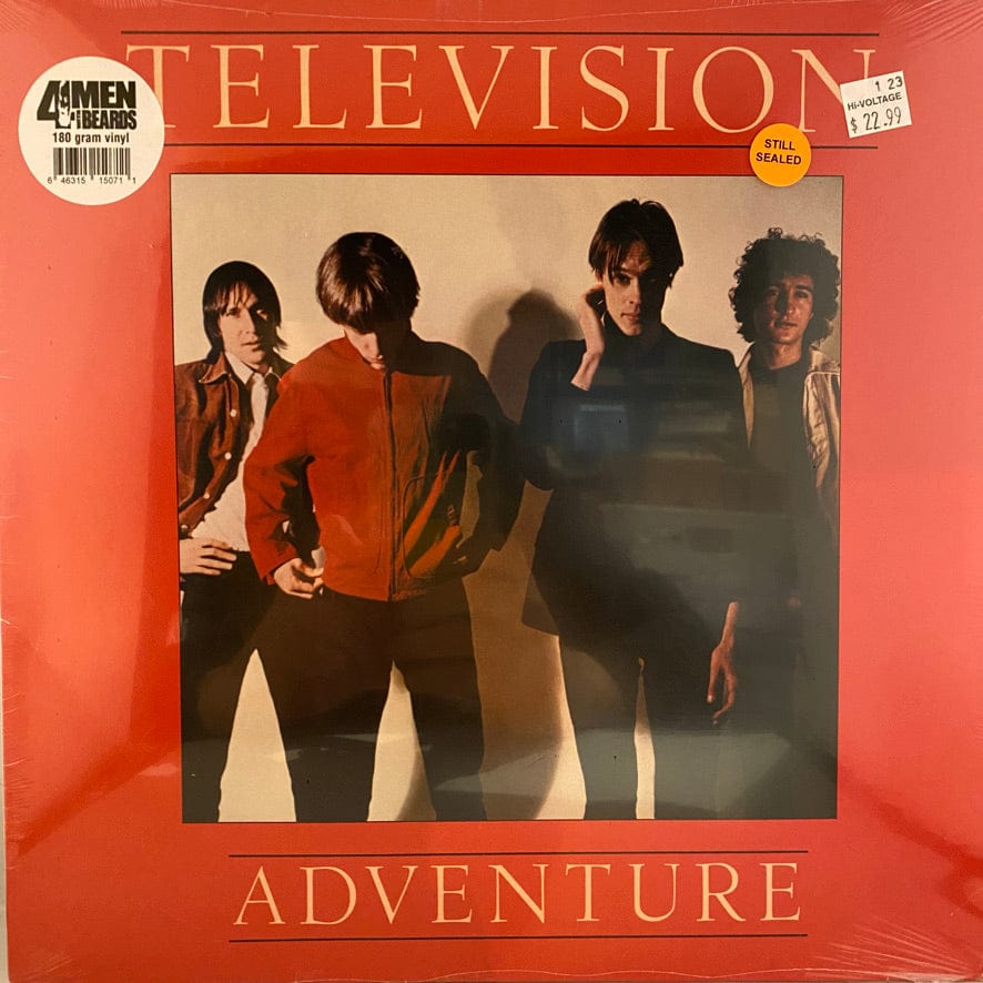 Television – Adventure LP USED NOS STILL SEALED VG++ Sleeve 180
