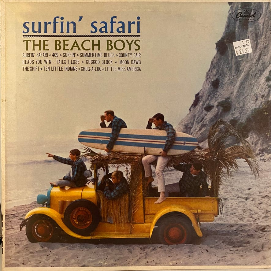 The Beach Boys – Surfin' Safari LP USED VG++/VG+ – Hi-Voltage Records