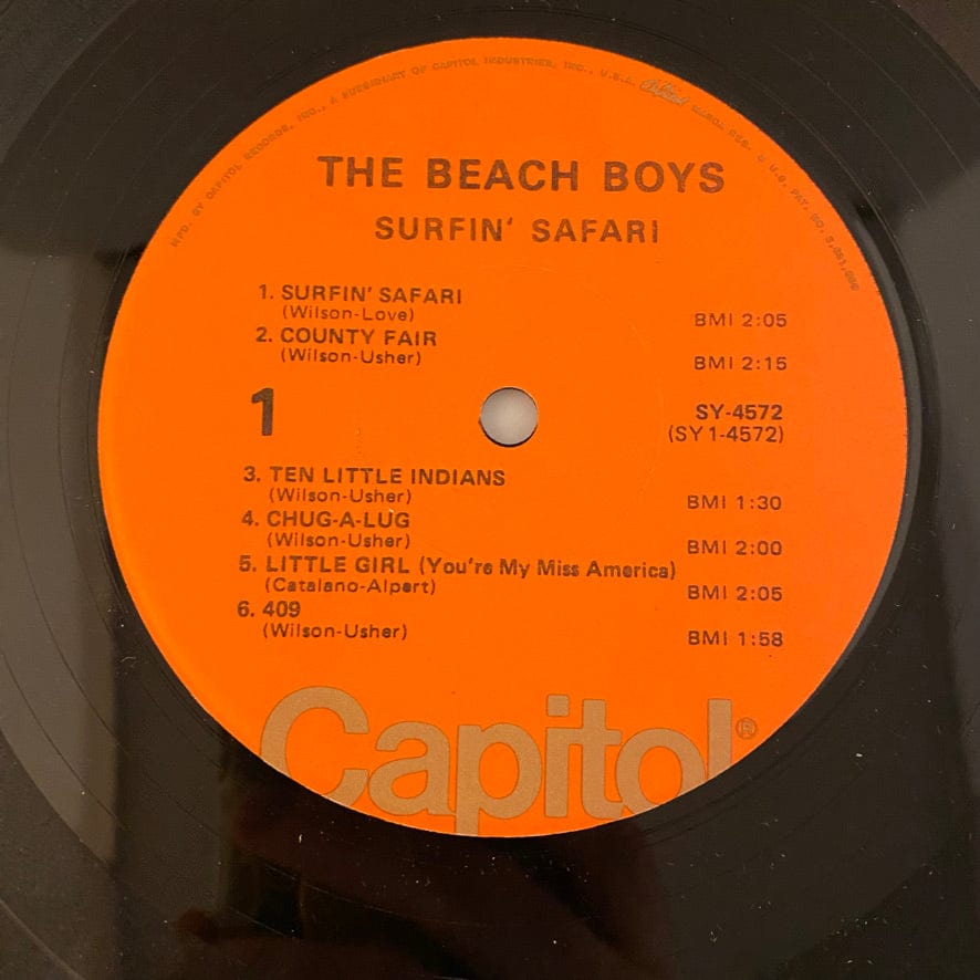 The Beach Boys – Surfin' Safari LP USED VG++/VG+ – Hi-Voltage Records