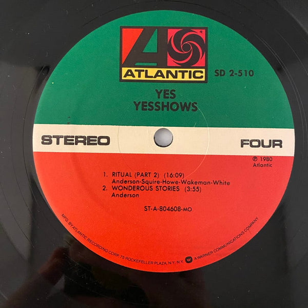 Used Vinyl Yes – Yesshows 2LP USED VG+/VG+ J030223-11