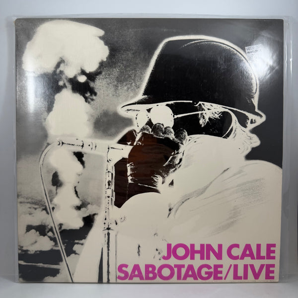 John Cale – Sabotage/Live LP USED Vinyl NM/VG+