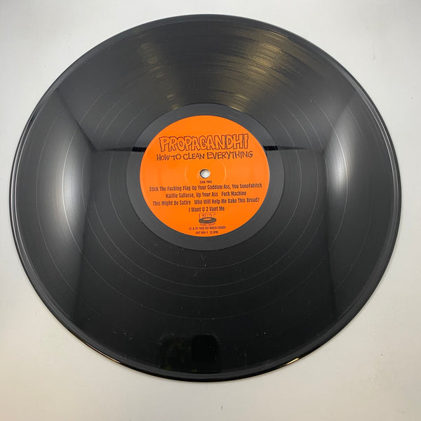 Propagandhi – How To Clean Everything LP USED Vinyl VG+/VG+