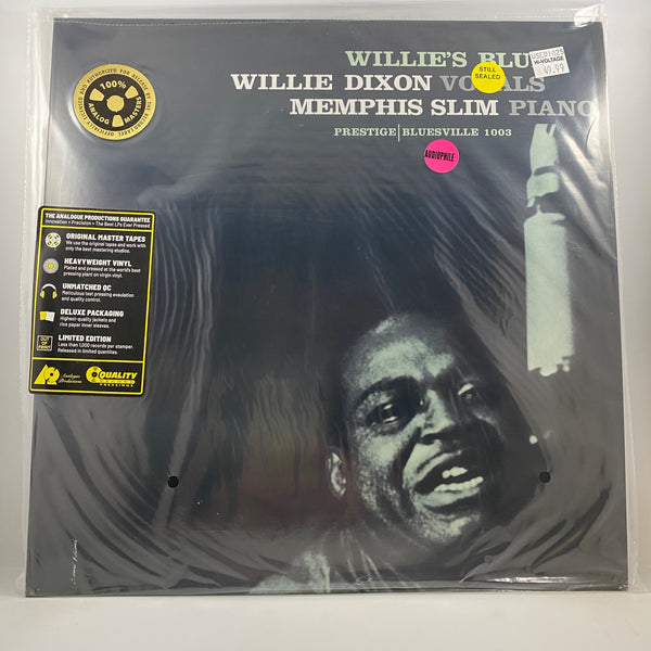 Willie Dixon, Memphis Slim – Willie's Blues LP Vinyl Mint Still Sealed Audiophile
