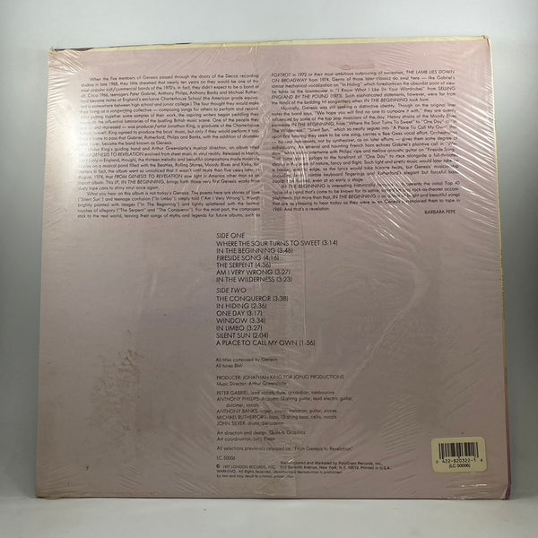 Genesis – In The Beginning LP USED Vinyl Mint / Still Sealed