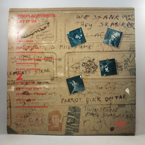 The Replacements – Let It Be LP USED Vinyl VG/VG Original Pressing