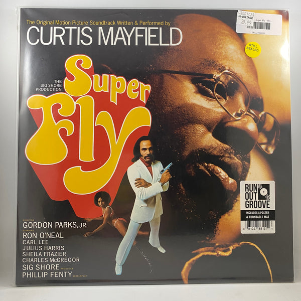 Curtis Mayfield – Super Fly (The Original Motion Picture Soundtrack) LP Vinyl Mint Still Sealed