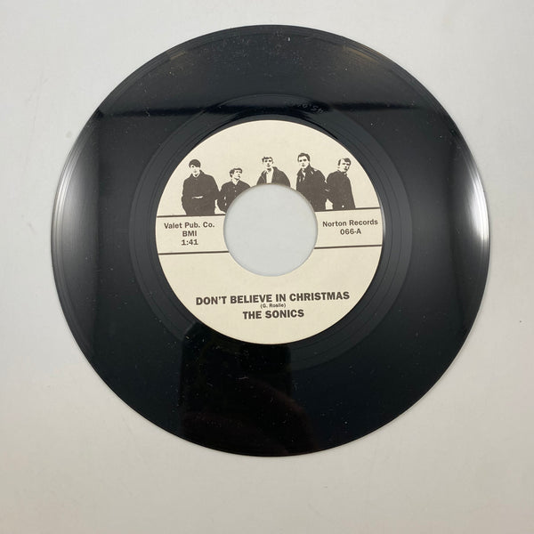 The Sonics – Don't Believe In Christmas 7" USED Vinyl VG++/VG+