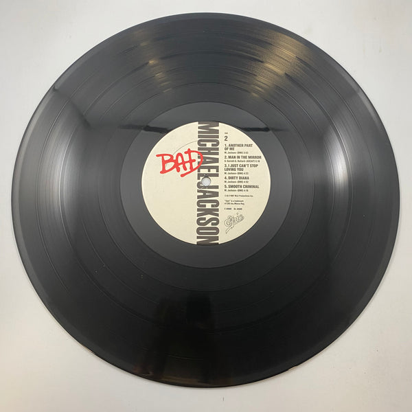 Michael Jackson – Bad LP USED Vinyl VG+/VG+
