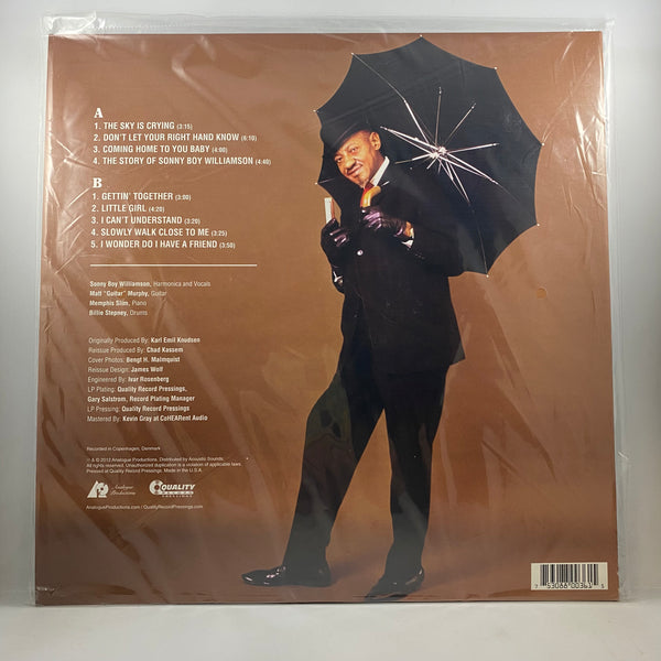 Sonny Boy Williamson – Keep It To Ourselves LP Vinyl Mint Still Sealed Audiophile