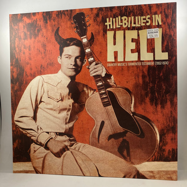 Various – Hillbillies In Hell - Country Music's Tormented Testament (1952-1974) LP USED Vinyl NM/G