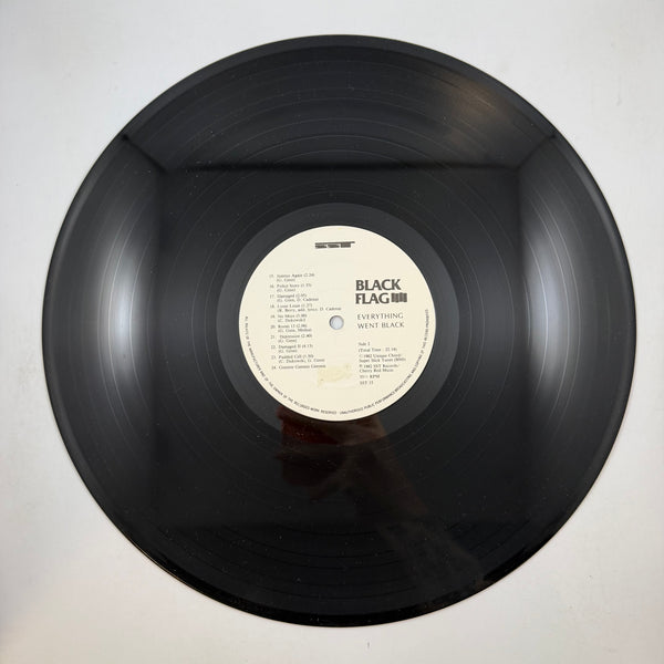Black Flag – Everything Went Black LP USED Vinyl VG++/VG