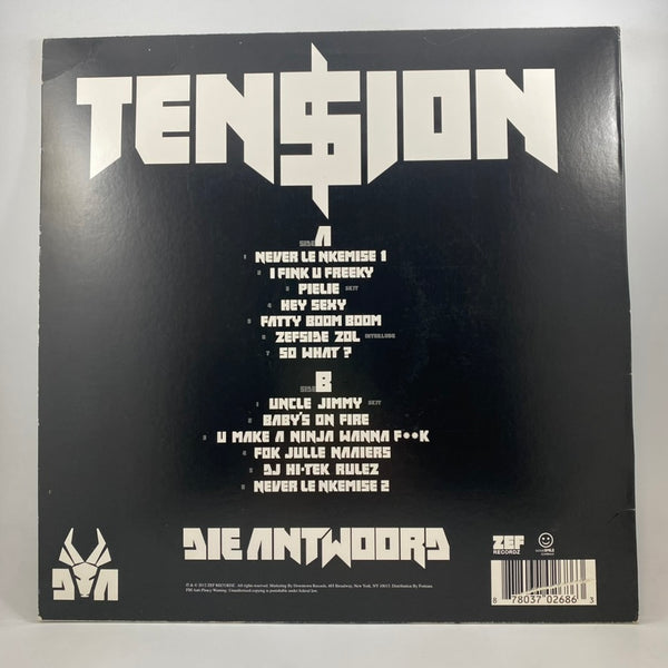 Die Antwoord – Ten$ion LP USED Vinyl VG/VG