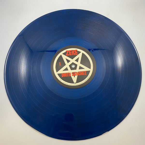 Zeke – Dirty Sanchez LP USED Vinyl VG+/VG / Color Vinyl