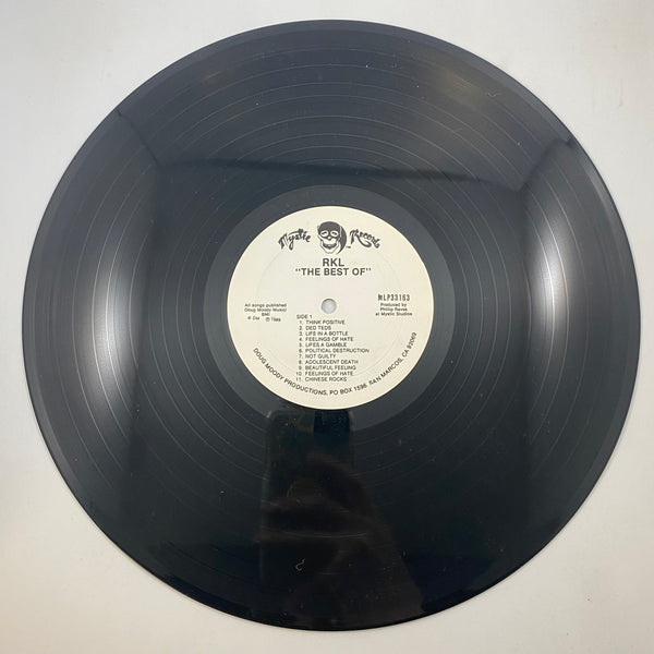 RKL – The Best Of RKL On Mystic Records LP USED Vinyl VG++/VG+