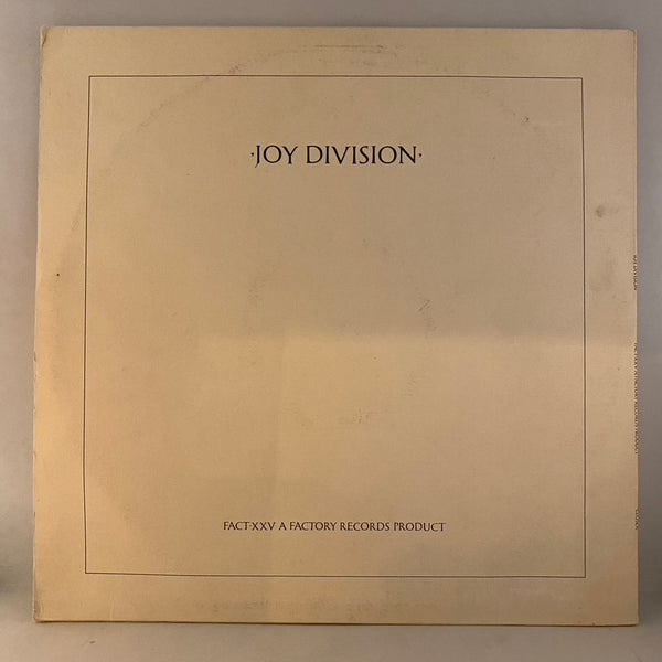Joy Division – Closer LP USED VG+/VG+ 1980 Original UK Pressing Rounded Corner Dark Red Vinyl