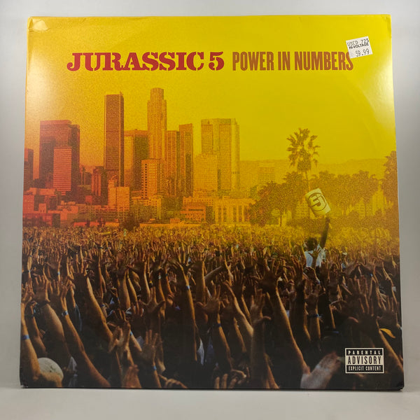 Jurassic 5 – Power In Numbers  LP USED Vinyl VG+/VG Promotional Copy