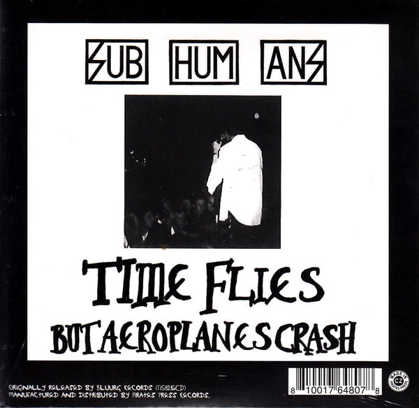 Subhumans - Time Flies/Rats CD NEW