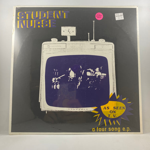 Student Nurse – As Seen On T. V. - A Four Song E.P. LP NOS Vinyl Mint Still Sealed