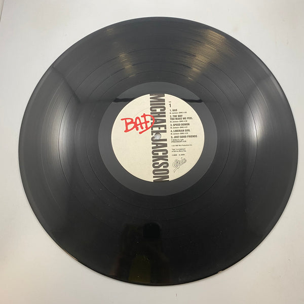 Michael Jackson – Bad LP USED Vinyl VG+/VG+