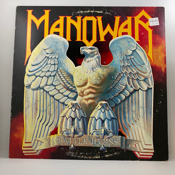 Manowar – Battle Hymns LP USED Vinyl VG++/VG