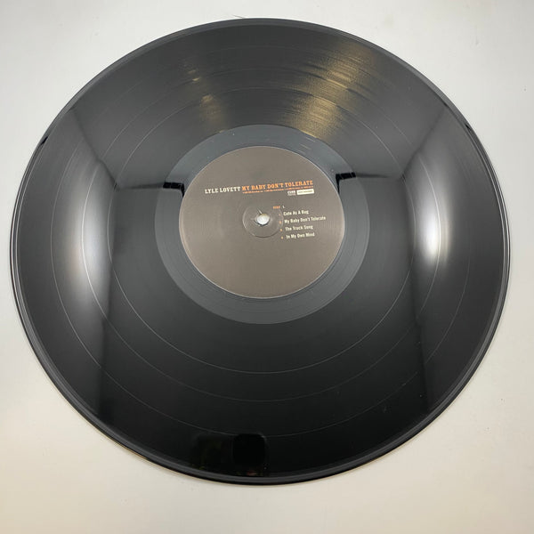 Lyle Lovett – My Baby Don't Tolerate LP USED Vinyl VG+/VG+