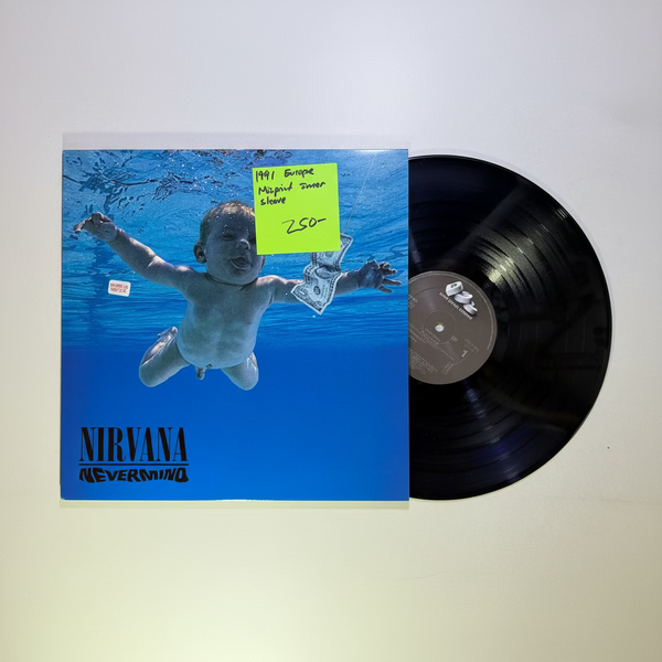 Nirvana – Nevermind LP USED Vinyl VG+/VG+ 91' EU Pressing