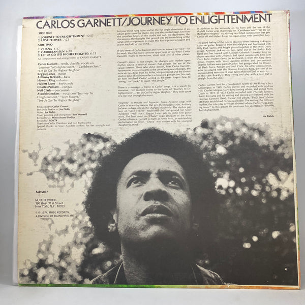 Carlos Garnett – Journey To Enlightenment LP USED Vinyl VG+/