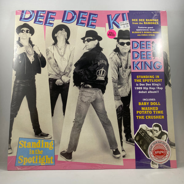 Dee Dee King – Standing In The Spotlight LP USED Vinyl Mint Still Sealed