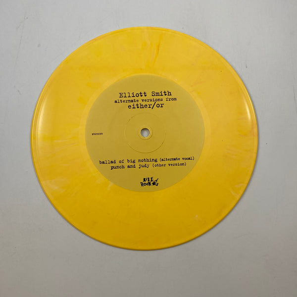 Elliott Smith – Alternate Versions From Either/Or 7" USED Vinyl VG++/NM