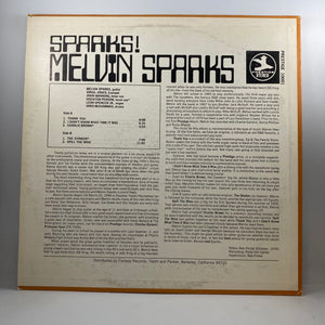 Melvin Sparks – Sparks! LP USED Vinyl VG+/VG+