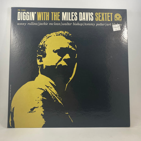 Miles Davis – Diggin' With The Miles Davis Sextet LP USED Vinyl VG+/VG+