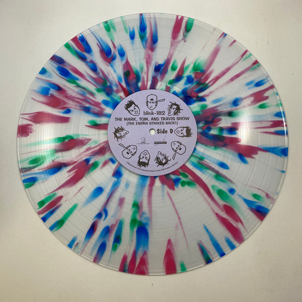 Blink-182 – The Mark, Tom And Travis Show (The Enema Strikes Back!) LP USED Vinyl NM/NM Color Vinyl