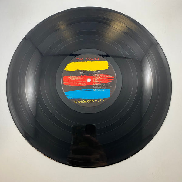The Police – Synchronicity LP USED Vinyl VG+/VG Rare 1983 Gold/Silver/Bronze Sleeve