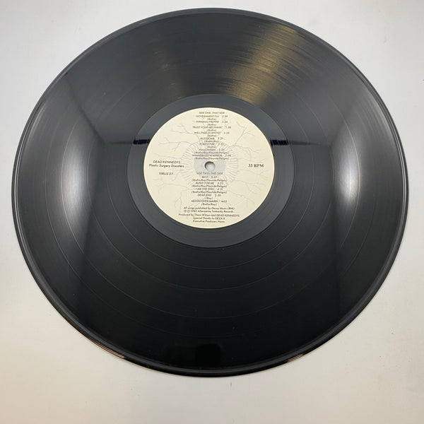 Dead Kennedys – Plastic Surgery Disasters LP USED Vinyl VG+/G+