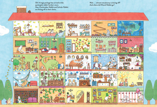 Welcome to the Rabbit Residence: A Seek-and-Find Story by Haluka Nohana
