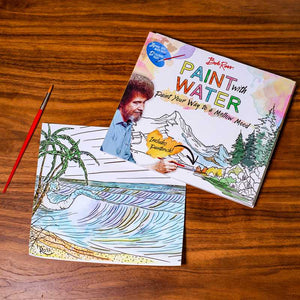 Bob Ross Paint with Water by Editors of Thunder Bay Press: Paperback; 80 pages / English