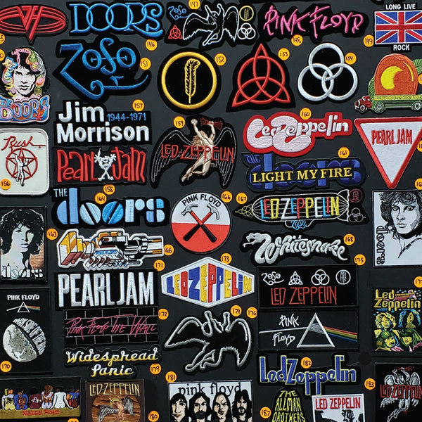 100 pcs All Styles Best Selling Band / Music Pop Culture Patches