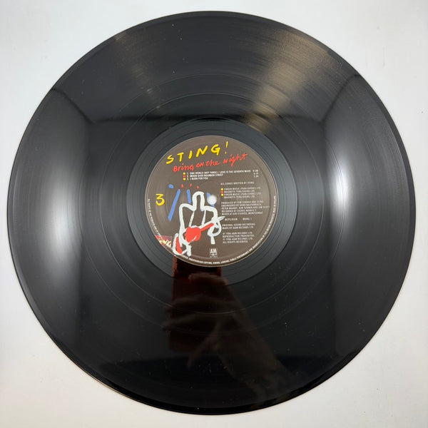 Sting – Bring On The Night LP USED Vinyl NM/VG++
