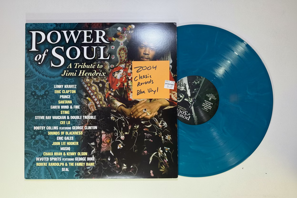 Various – Power Of Soul (A Tribute To Jimi Hendrix) LP USED Vinyl NM/VG+ Color vinyl