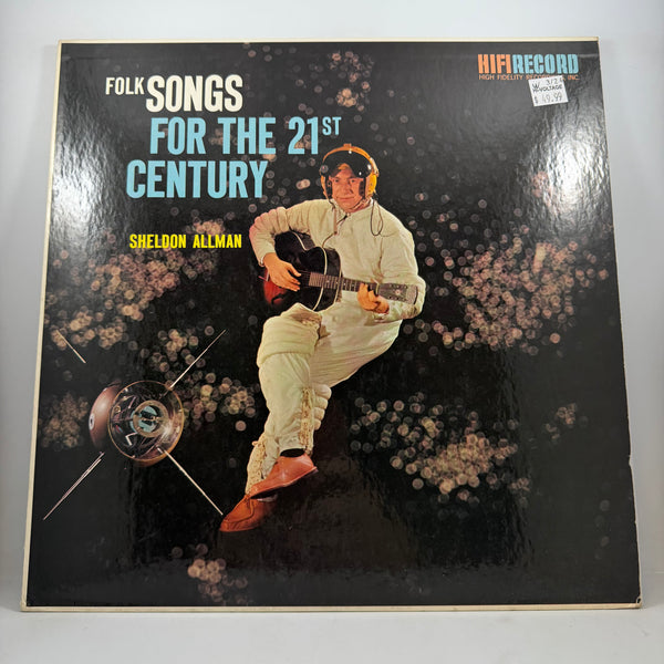 Sheldon Allman – Folk Songs For The 21st Century LP USED Vinyl VG/VG+
