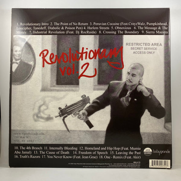 Immortal Technique – Revolutionary Vol. 2 LP USED Vinyl VG+/VG+