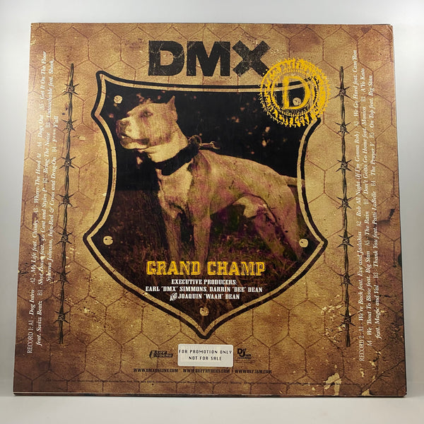 DMX – Grand Champ LP USED Vinyl VG+/VG+