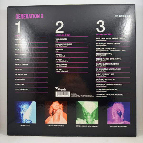 Generation X – Generation X LP USED Vinyl Box Set NM/VG+