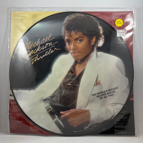 Michael Jackson – Thriller LP NOS Vinyl Picture Disc Mint Still Sealed