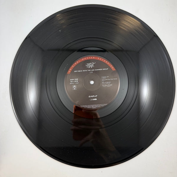Jeff Beck With The Jan Hammer Group – Live LP USED Vinyl VG+/NM Audiophile