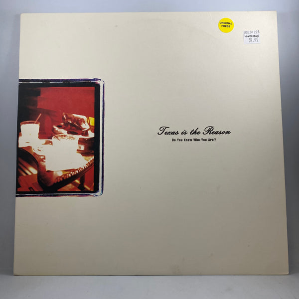 Texas Is The Reason – Do You Know Who You Are? LP USED Vinyl VG+/VG+ Original Pressing