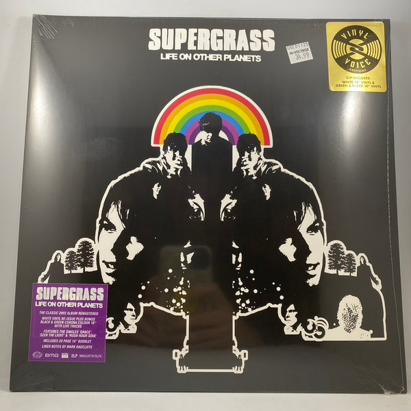 Supergrass – Life On Other Planets LP NOS Vinyl Mint Still Sealed Color Vinyl