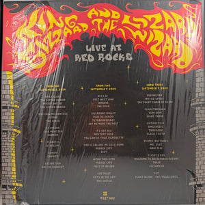 King Gizzard And The Lizard Wizard – Live At Red Rocks '24 LP USED Vinyl Box Set NM/NM Color Vinyl