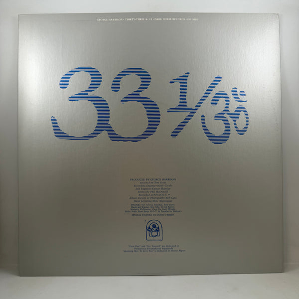 George Harrison – Thirty Three & 1/3 LP USED Vinyl NM/VG+