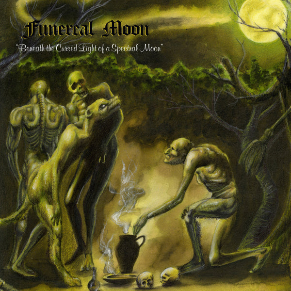 Funereal Moon - Beneath the Cursed Light of a Spectral Moon LP NEW